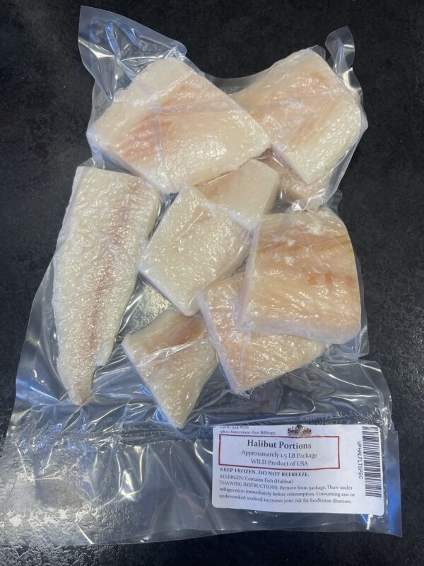 1-4oz Halibut Pieces