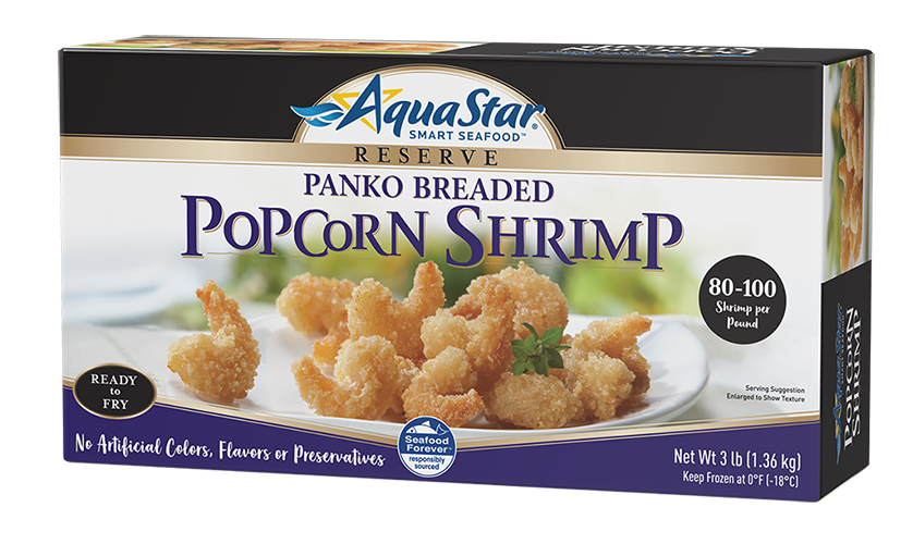 Breaded Popcorn Shrimp 50/200 ct. - King and Prince Seafood