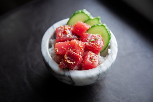 Ahi Tuna Poke Cubes